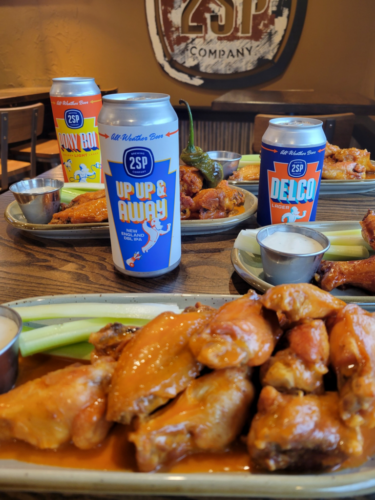 Wings at 2SP Tap House Chadds Ford PA 2022